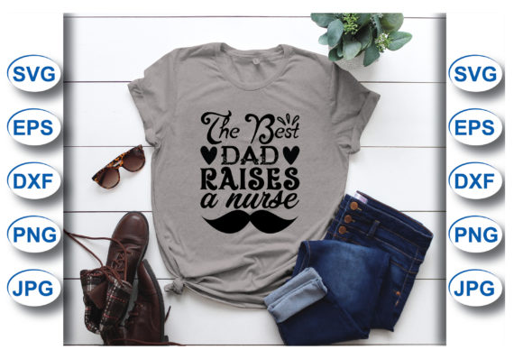 Graphics for T-Shirt Designs: Dad Nurse Art