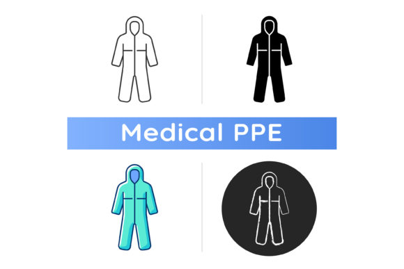 Medical Coveralls Icon: Graphics and Icons for Blogs