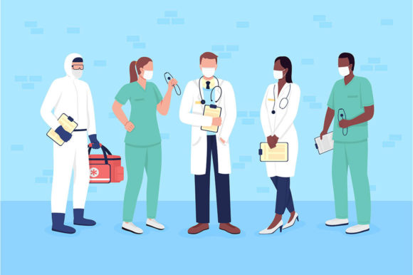 Medical Heroes Graphics: Crafting With Care