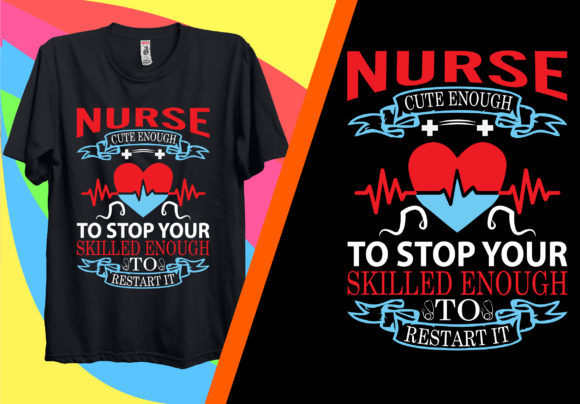 Nurse Cute Graphics for T-Shirt Designs
