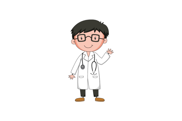 Nurse Doctor Vector Arts: Graphics & Illustrations