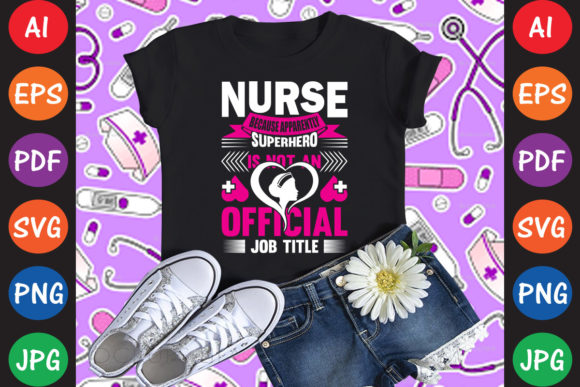 Nurse Graphics for T-Shirt Designs