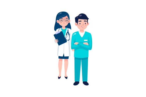 Nurse Health Care Graphics & Illustrations Review