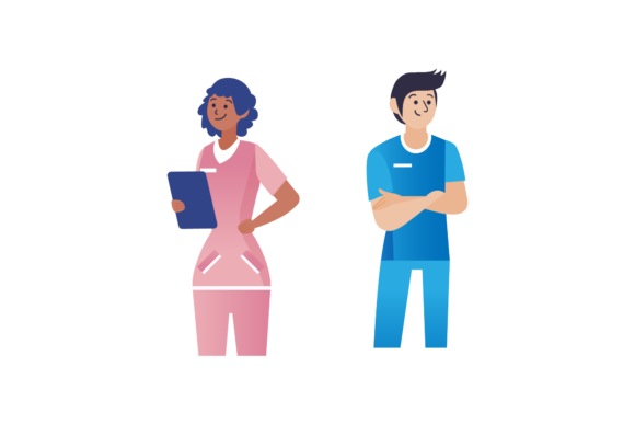 Nurse Illustration Arts: Graphics & Illustrations Review