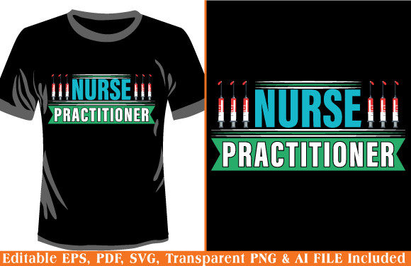 Nurse Practitioner Graphics & T-Shirt Designs