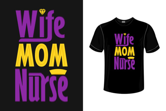 Nurse T-shirt Design: Graphics & Print Templates