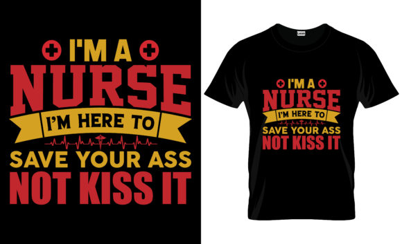 Nurse T-Shirt Design Vector Graphic 5 Review