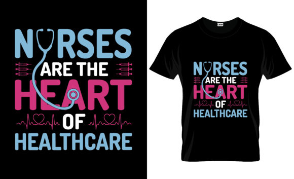 Reviewing Nurse T-Shirt Design Vector Graphic 3