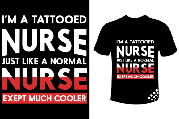 Tattooed Nurse Graphics & Print Templates Review